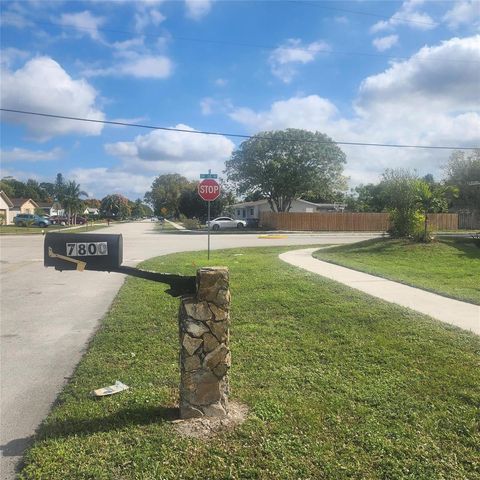 7800 SW 9th Street, North Lauderdale, FL 33068