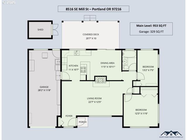 8516 Se MILL St, Portland, OR 97216