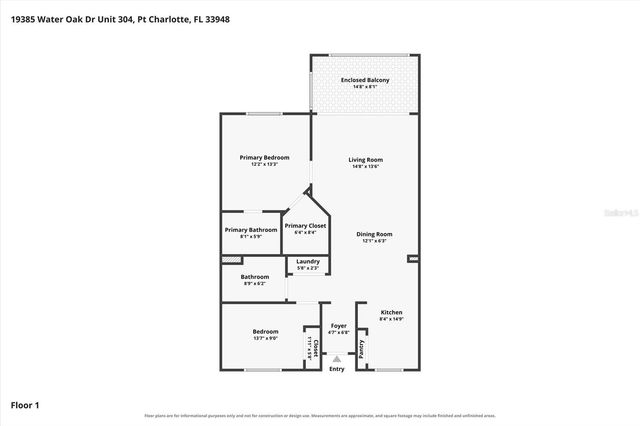 19385 WATER OAK DRIVE 304, Port Charlotte, FL 33948