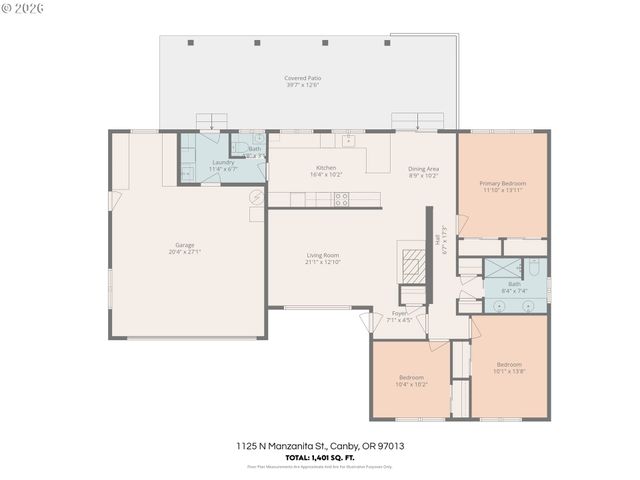 1125 N MANZANITA St, Canby, OR 97013