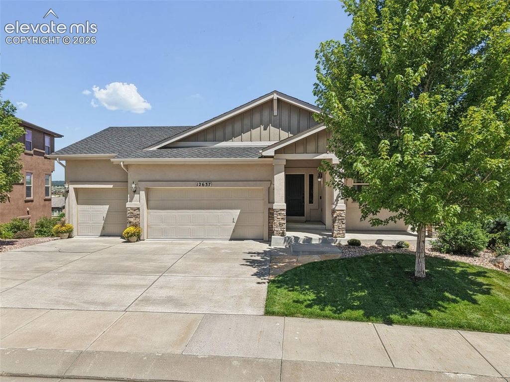 12637 Chianti Court, Colorado Springs, CO 80921 — exterior
