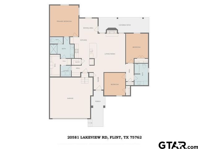 20851 Lakeview Dr, Flint, TX 75762