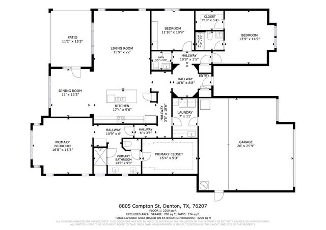 8805 Compton Street, Denton, TX 76207