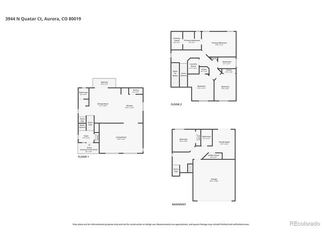 3944 N Quatar Ct, Aurora, CO 80019