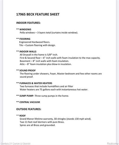 17965 Beck Road, Northville, MI 48168