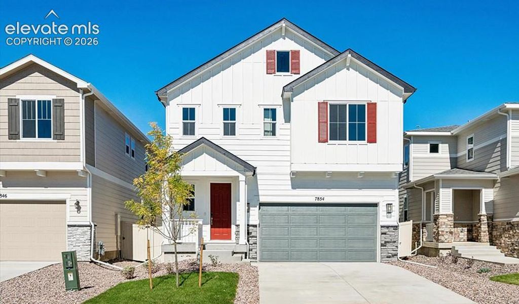 7854 Rainy Creek Trail, Colorado Springs, CO 80925 — exterior