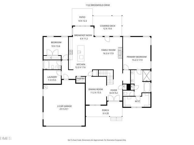 1122 Brookfield Drive, Gibsonville, NC 27249