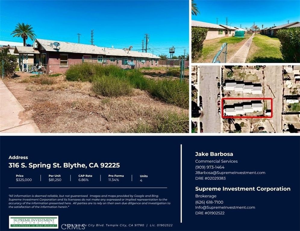 Image 9 of property listing at 316 S Spring Street, Blythe, CA 92225