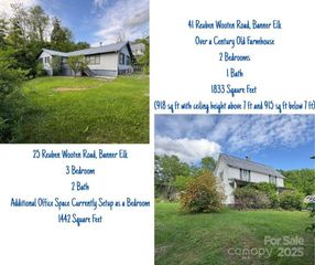 25 and 41 Reuben Wooten Road, Banner Elk, NC 28604