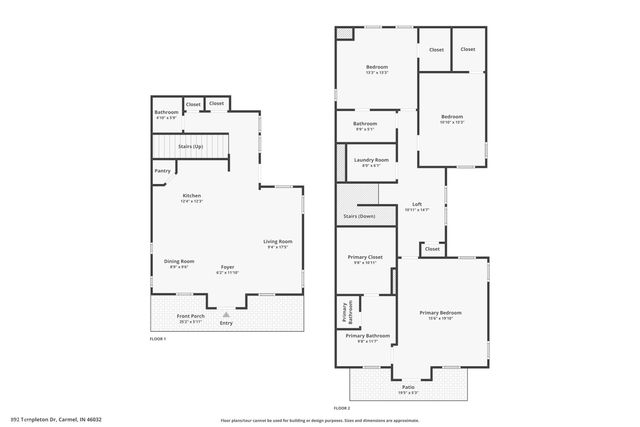 892 Templeton Drive, Carmel, IN 46032