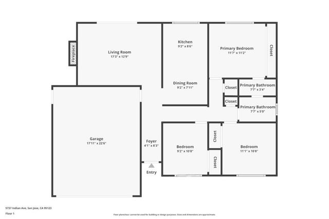 5737 Indian Avenue, San Jose, CA 95123