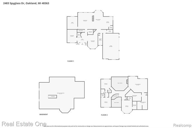 2483 Spyglass Drive, Oakland, MI 48363