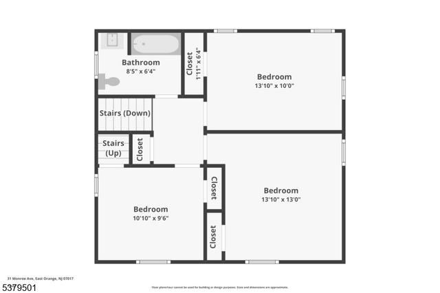 31 Monroe Ave, East Orange City, NJ 07017