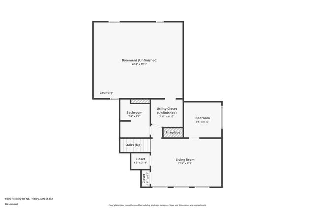 6996 Hickory Drive NE, Fridley, MN 55432