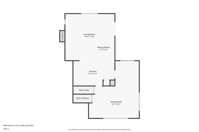 6996 Hickory Drive NE, Fridley, MN 55432