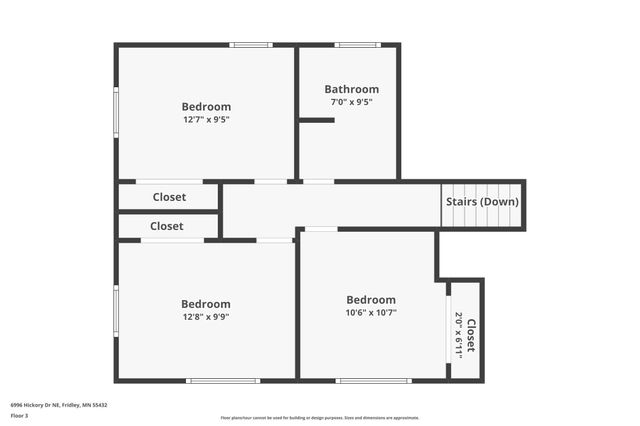 6996 Hickory Drive NE, Fridley, MN 55432