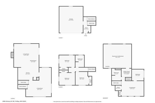 6996 Hickory Drive NE, Fridley, MN 55432