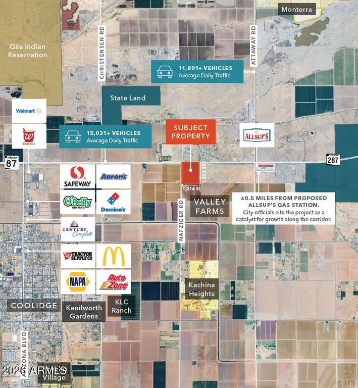 00000 N Nafziger Road -, Coolidge, AZ 85128 — exterior