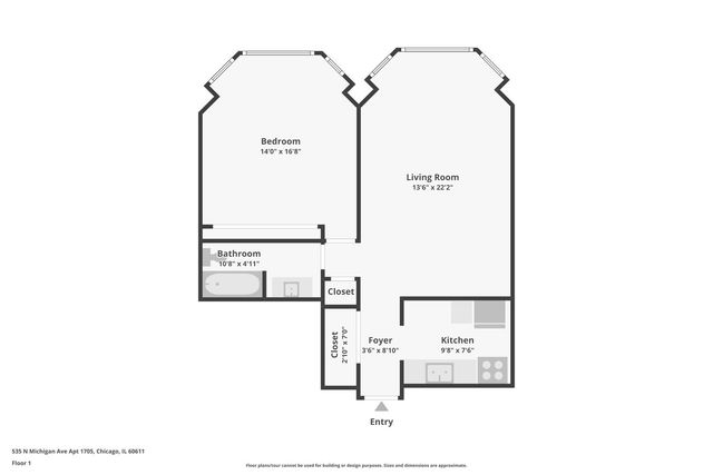 535 N Michigan Avenue 712, Chicago, IL 60611