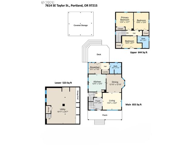 7614 Se TAYLOR St, Portland, OR 97215