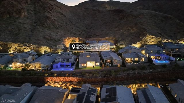 1996 Canyon Highlands Drive, Henderson, NV 89052