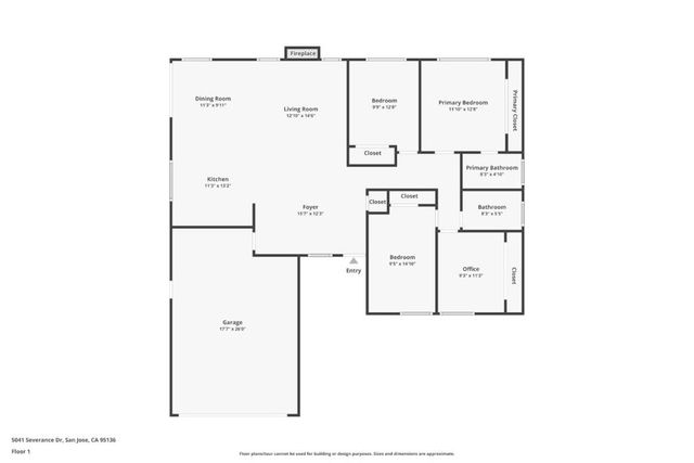 5041 Severance Drive, San Jose, CA 95136