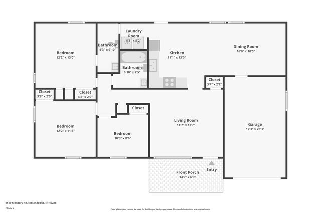 8510 Montery Road, Indianapolis, IN 46226