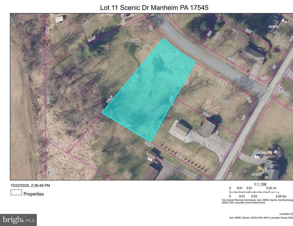 Image 1 of property listing at LOT 11 SCENIC DR, Manheim, PA 17545