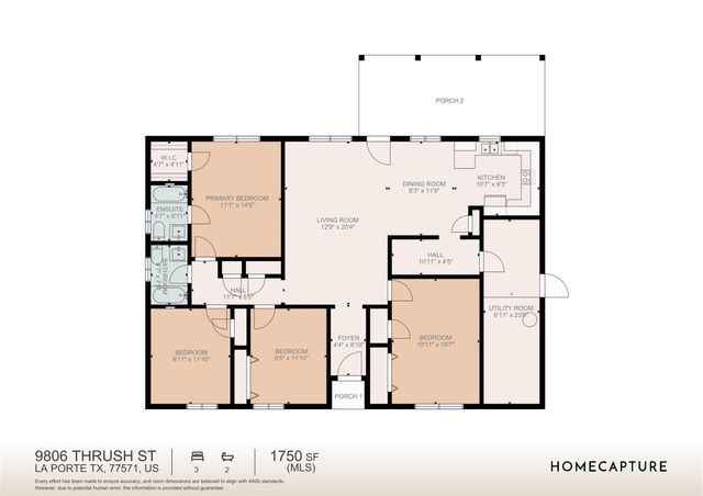 9806 Thrush Street, La Porte, TX 77571