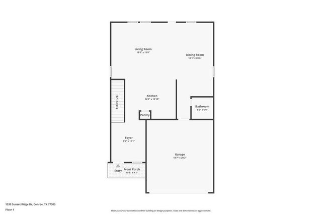 1539 Sunset Ridge Drive, Conroe, TX 77303