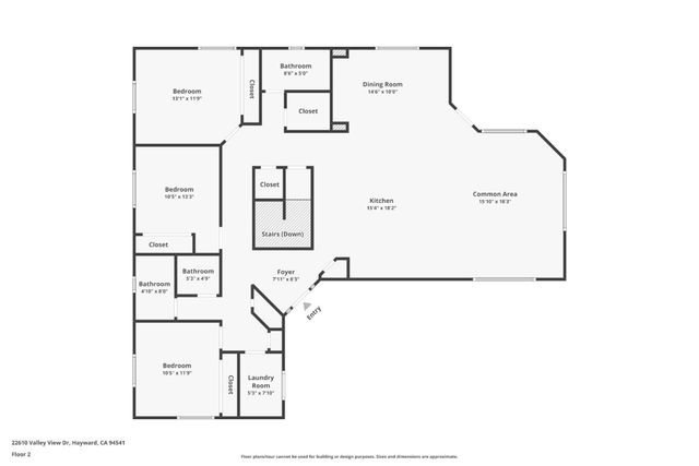 22610 Valley View Drive, Hayward, CA 94541