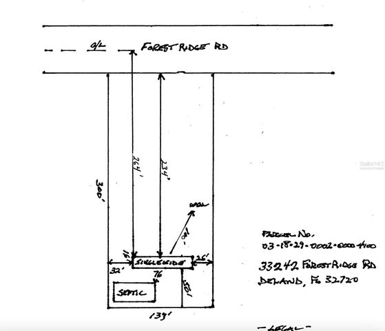 33242 FOREST RIDGE ROAD, Deland, FL 32720
