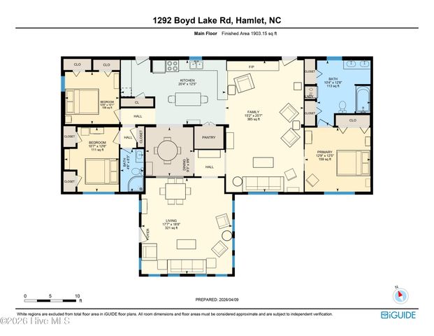1292 Boyd Lake Road, Hamlet, NC 28345
