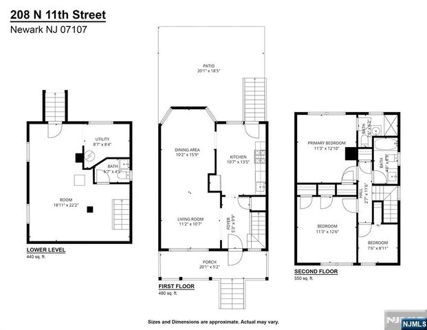 208 11th Street, Newark, NJ 07107