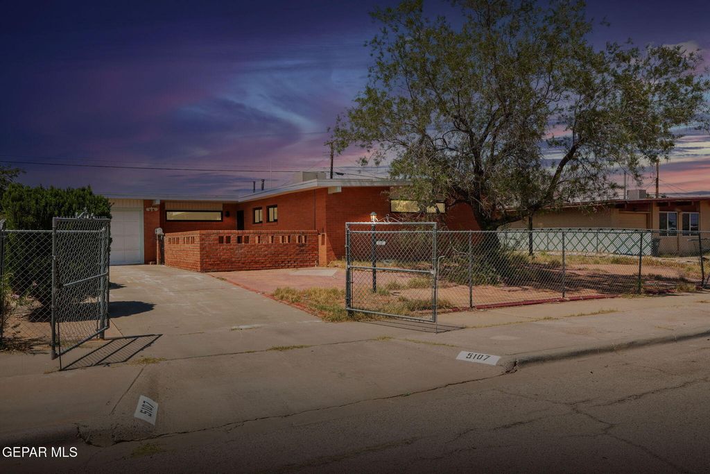 5107 WALLY Drive, El Paso, TX 79924