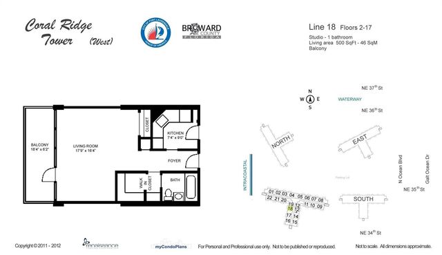 3233 NE 34th Street 718, Fort Lauderdale, FL 33308