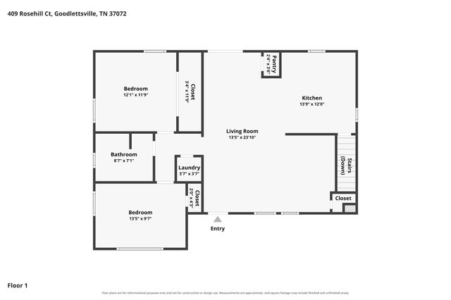 409 Rosehill Ct, Goodlettsville, TN 37072