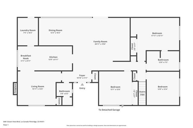 5481 Ocean View Boulevard, La Canada Flintridge, CA 91011