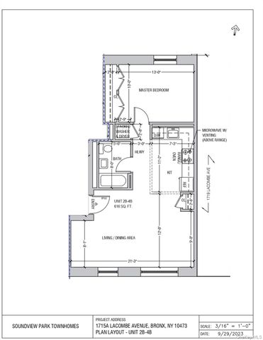 1715A Lacombe Avenue 3B, Bronx, NY 10473