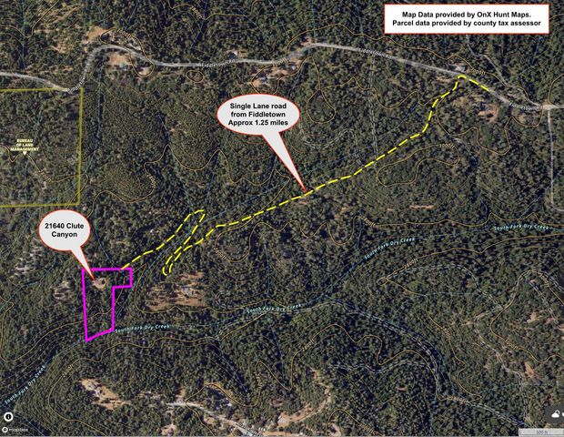 21640 Clute Canyon Rd, Volcano, CA 95689