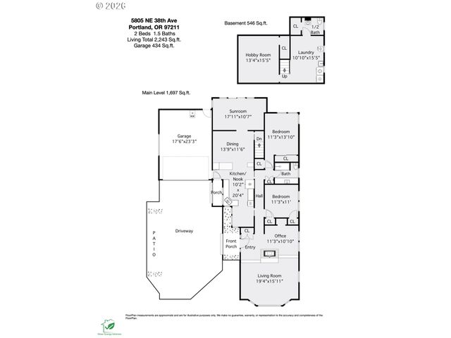 5805 Ne 38th Ave, Portland, OR 97211