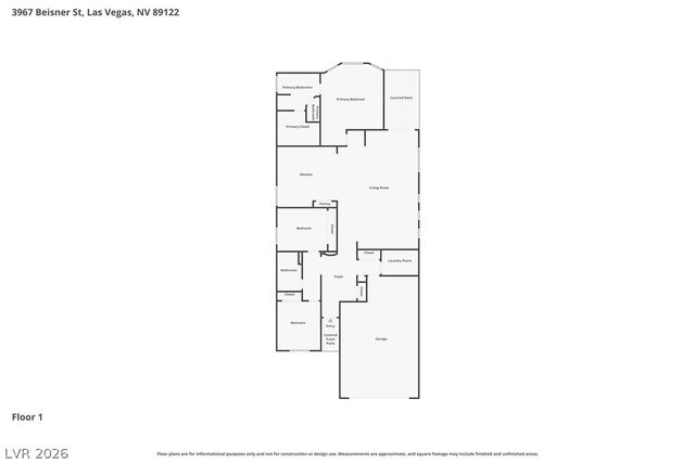 3967 Beisner Street, Las Vegas, NV 89122