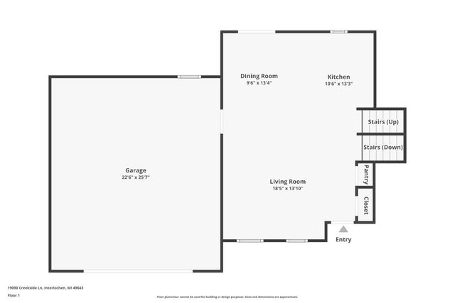 19090 Creekside, Inland Twp, MI 49643