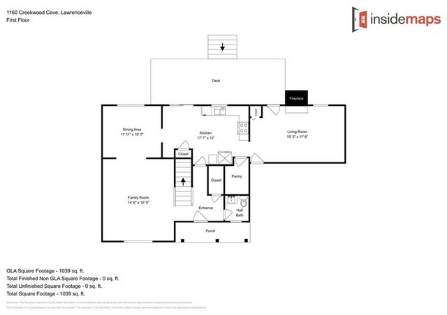 1160 Creekwood Cove, Lawrenceville, GA 30046