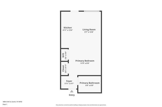 1800 E 4th ST 208, Austin, TX 78702