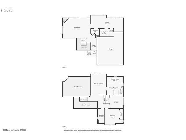 482 COVEY Ln, Eugene, OR 97401