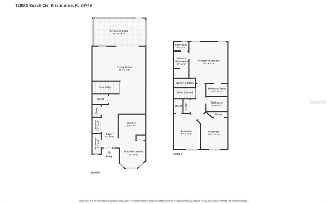 1280 S BEACH CIRCLE, Kissimmee, FL 34746