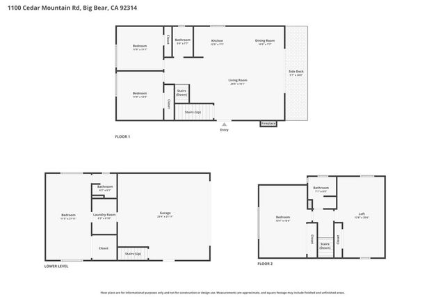 1100 Cedar Mountain, Big Bear City, CA 92314