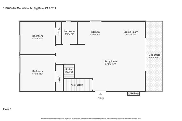 1100 Cedar Mountain, Big Bear City, CA 92314