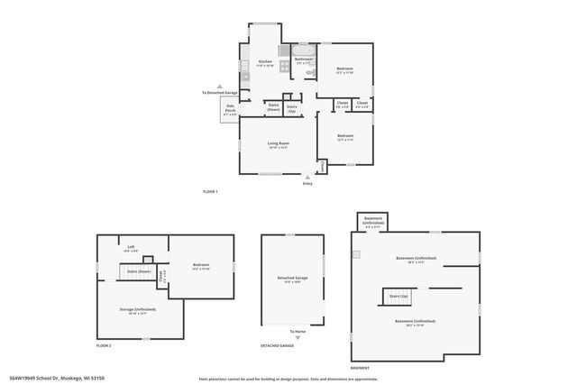 S64W19049 School DRIVE, Muskego, WI 53150